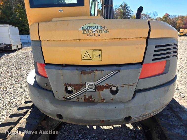 image for item YA1366 2008 Volvo ECR88 mini excavator