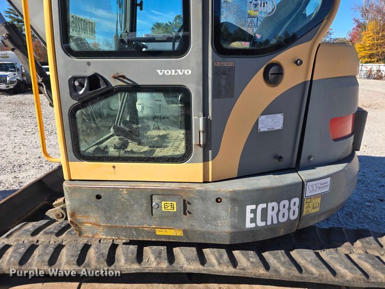 image for item YA1366 2008 Volvo ECR88 mini excavator