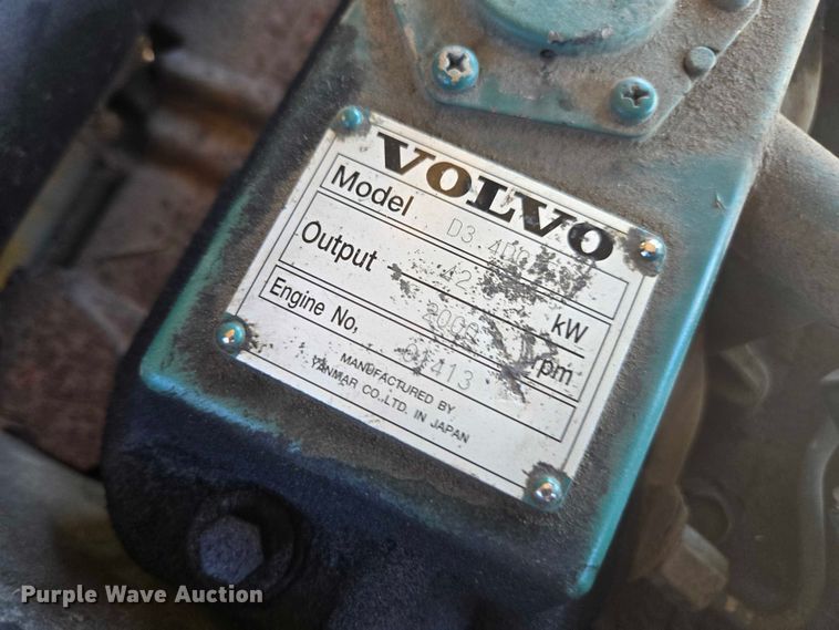 image for item YA1366 2008 Volvo ECR88 mini excavator