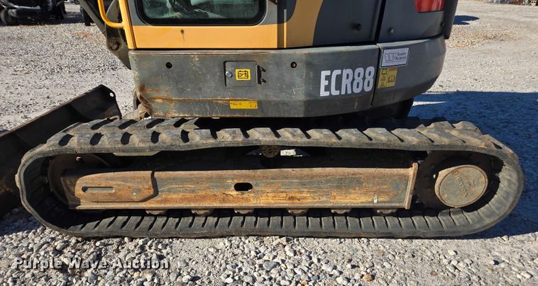image for item YA1366 2008 Volvo ECR88 mini excavator