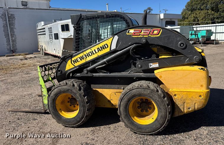 image for item YA1377 2012 New Holland L230 skid steer loader