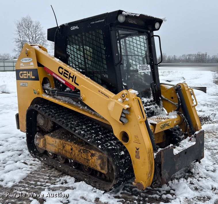 image for item YA1459 2019 Gehl RT215 tracked skid steer loader