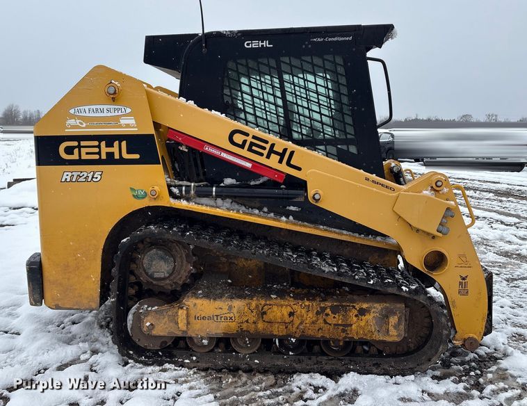 image for item YA1459 2019 Gehl RT215 tracked skid steer loader