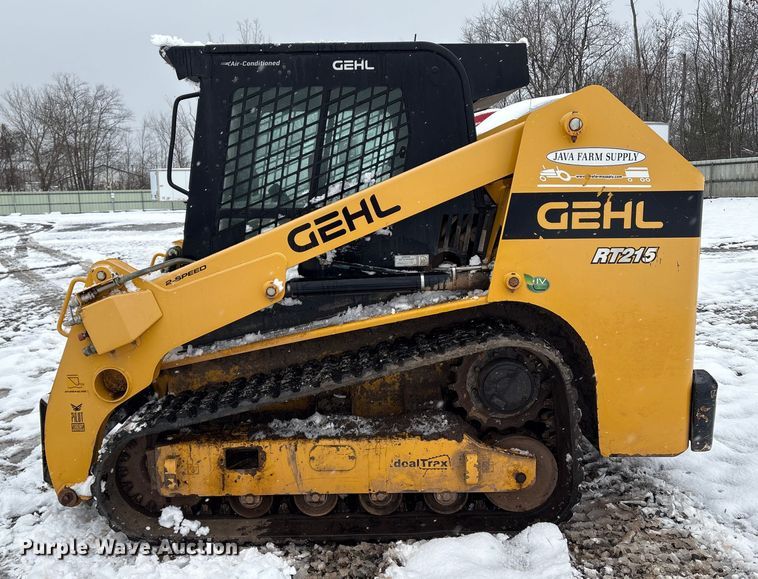 image for item YA1459 2019 Gehl RT215 tracked skid steer loader