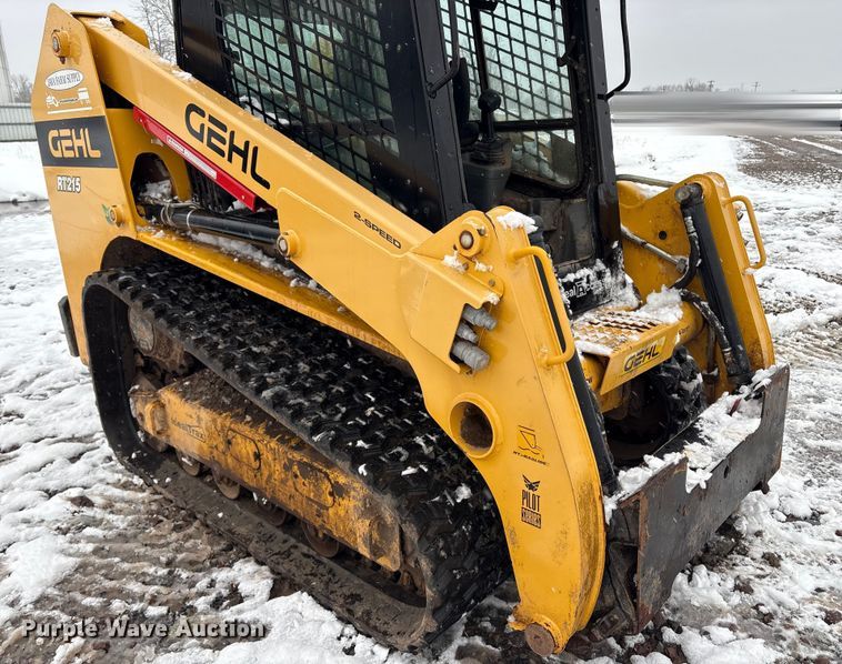image for item YA1459 2019 Gehl RT215 tracked skid steer loader