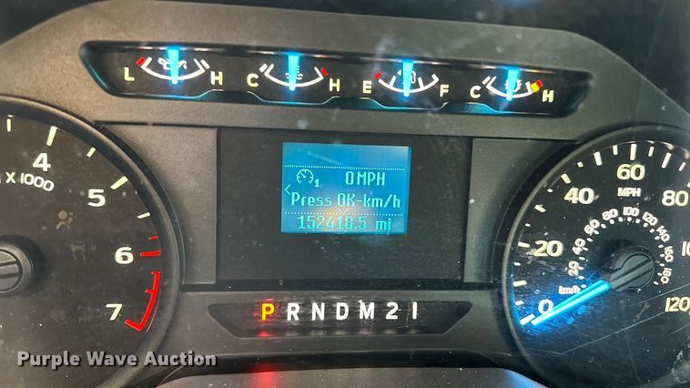 image for item DF8638 2016 Ford F150 SuperCab pickup truck