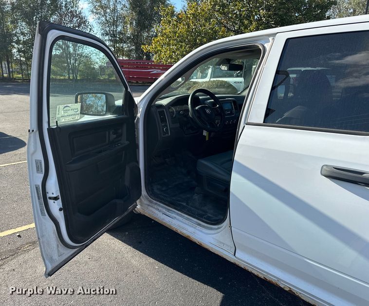 image for item DF8641 2017 RAM 1500 Quad Cab pickup truck