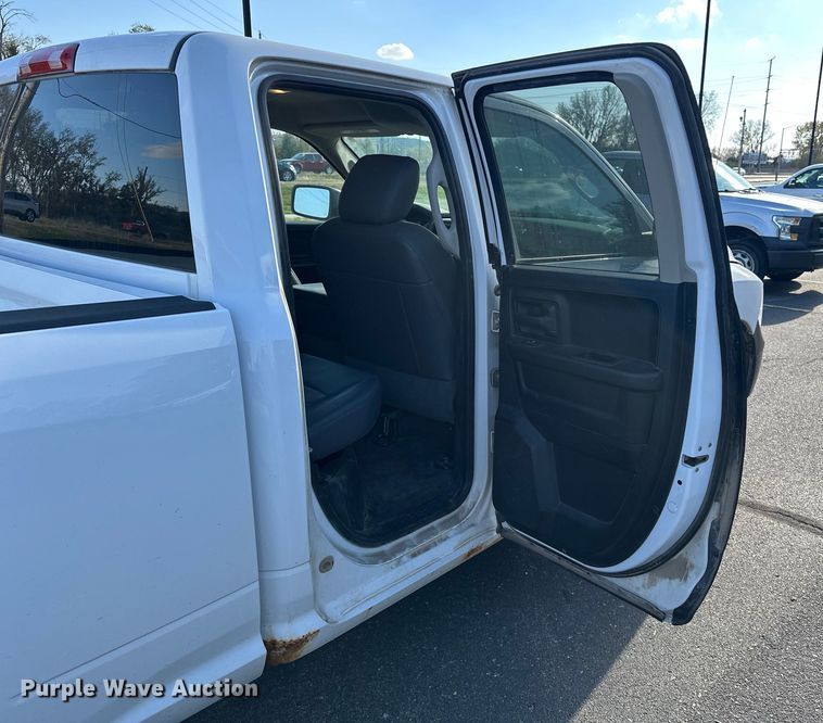 image for item DF8641 2017 RAM 1500 Quad Cab pickup truck