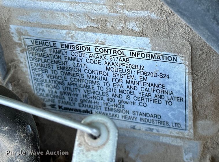 image for item DF8644 2010 John Deere Gator HPX utility vehicle