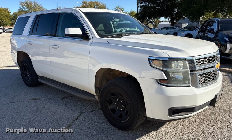 image for item DM1972 2015 Chevrolet Tahoe Police SUV