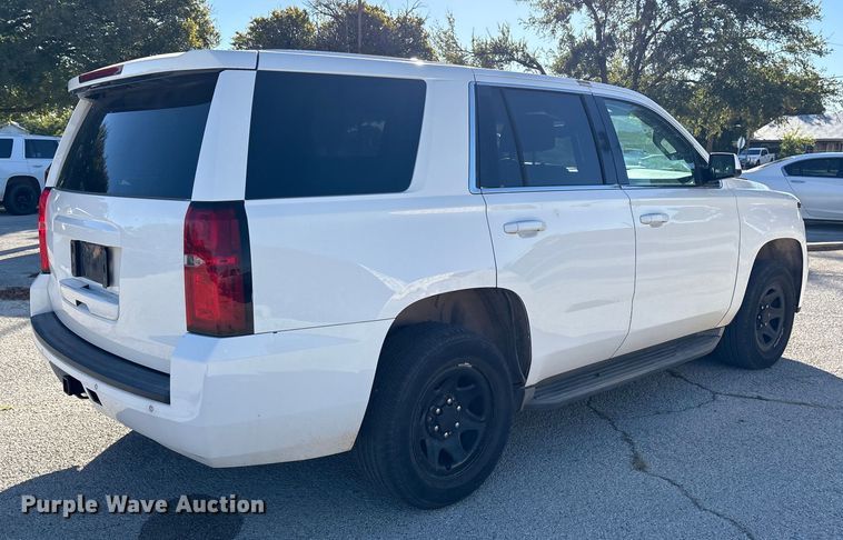 image for item DM1972 2015 Chevrolet Tahoe Police SUV
