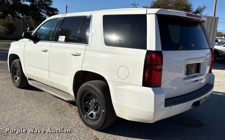 image for item DM1972 2015 Chevrolet Tahoe Police SUV