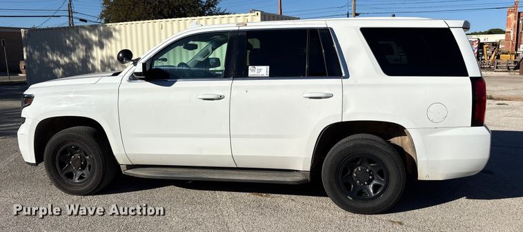 image for item DM1972 2015 Chevrolet Tahoe Police SUV