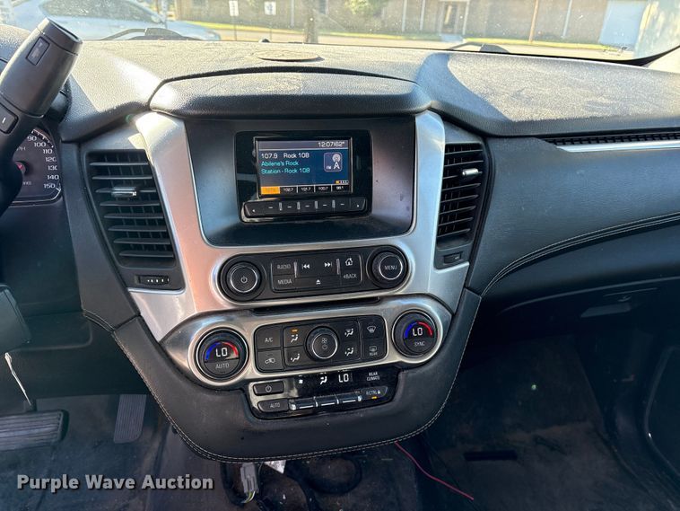 image for item DM1972 2015 Chevrolet Tahoe Police SUV