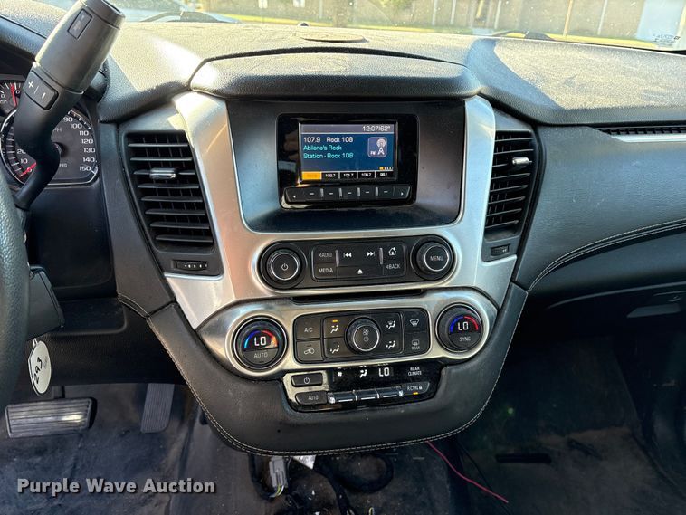 image for item DM1972 2015 Chevrolet Tahoe Police SUV