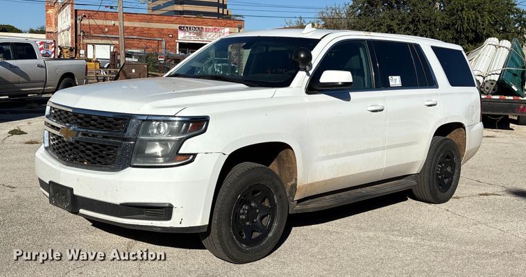 image for item DM1973 2016 Chevrolet Tahoe Police SUV