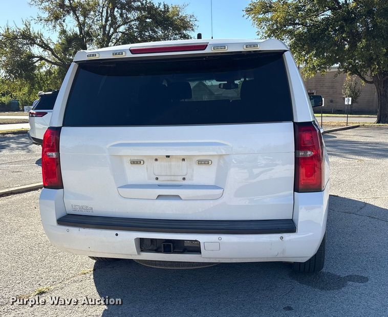 image for item DM1973 2016 Chevrolet Tahoe Police SUV