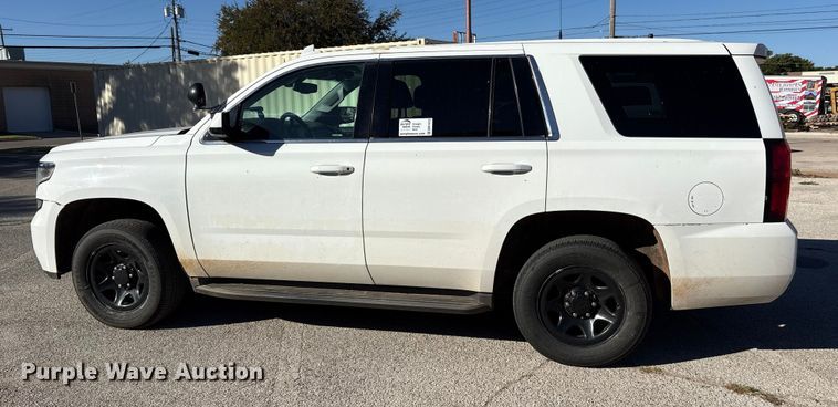 image for item DM1973 2016 Chevrolet Tahoe Police SUV
