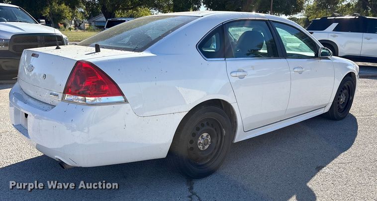 image for item DM1974 2013 Chevrolet Impala Police Cruiser 