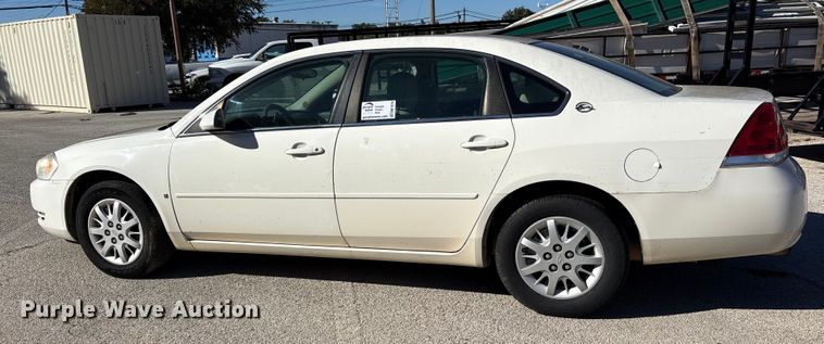 image for item DM1976 2008 Chevrolet Impala Police 