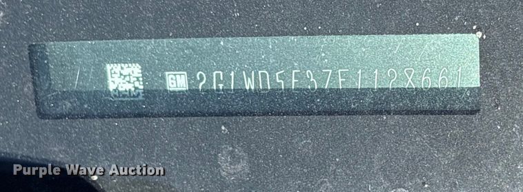 image for item DM1977 2015 Chevrolet Impala Police Cruiser 