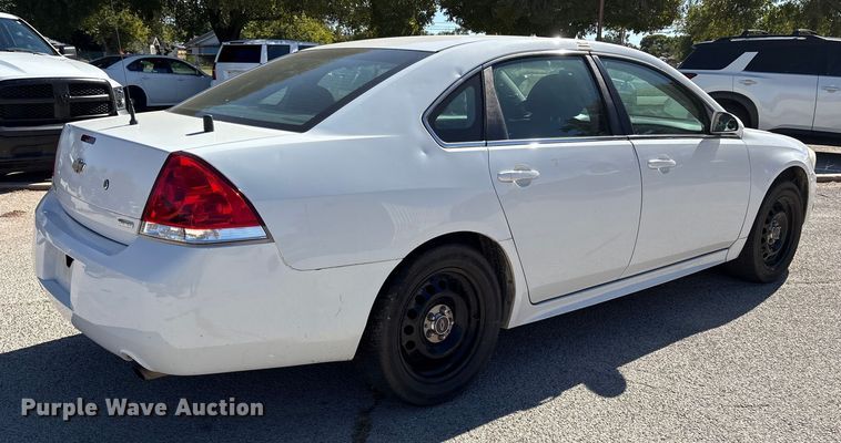 image for item DM1980 2015 Chevrolet Impala Police Cruiser 