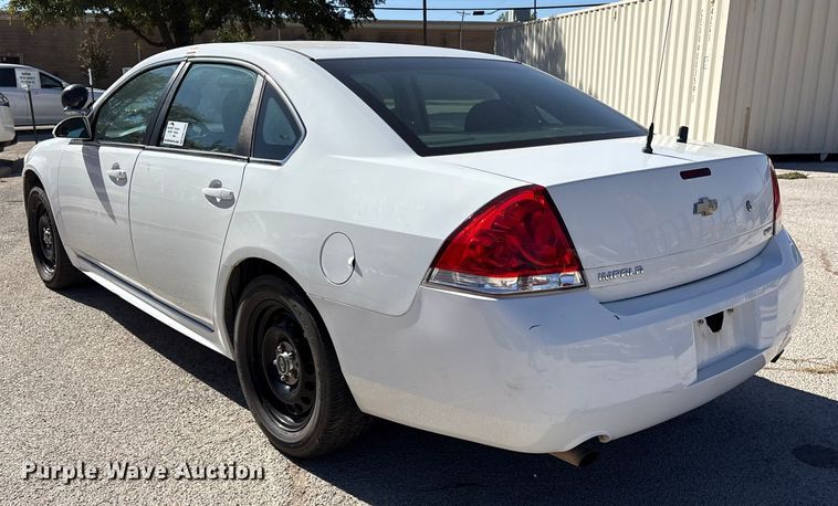 image for item DM1980 2015 Chevrolet Impala Police Cruiser 