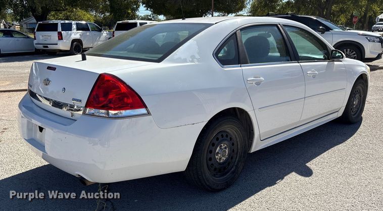 image for item DM1981 2011 Chevrolet Impala Police Cruiser 