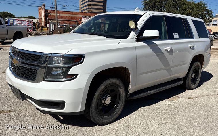 image for item DM1982 2017 Chevrolet Tahoe Police SUV