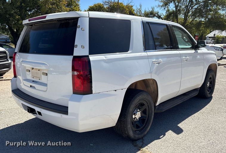 image for item DM1982 2017 Chevrolet Tahoe Police SUV