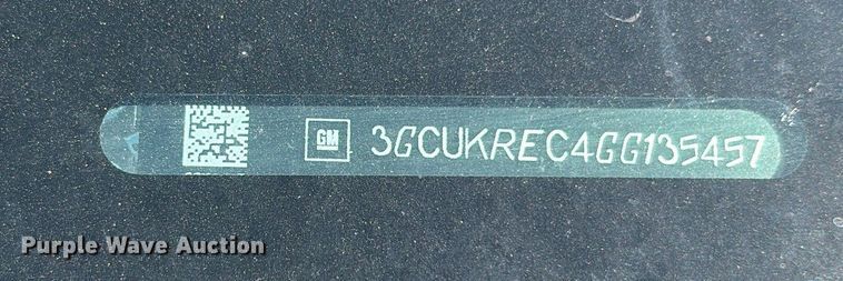 image for item DM1984 2016 Chevrolet Silverado 1500 Crew Cab pickup truck