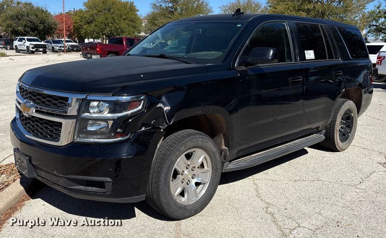 image for item DM1985 2016 Chevrolet Tahoe Police SUV