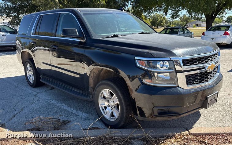 image for item DM1985 2016 Chevrolet Tahoe Police SUV