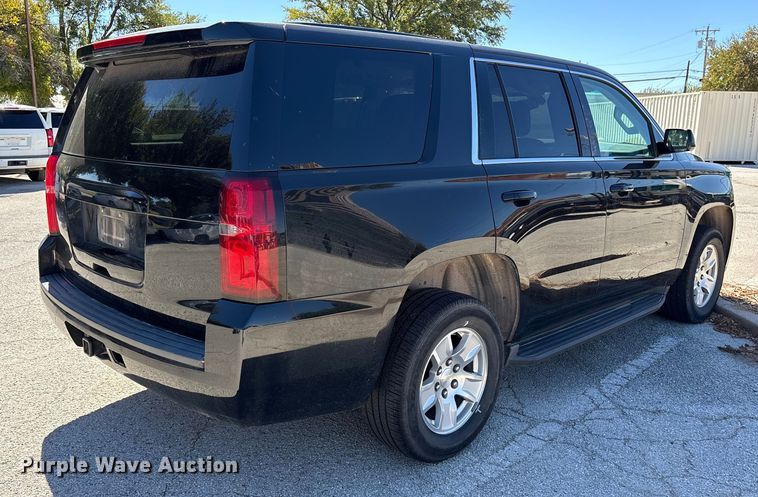 image for item DM1985 2016 Chevrolet Tahoe Police SUV