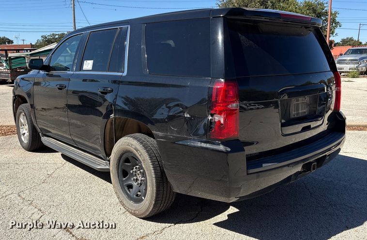 image for item DM1985 2016 Chevrolet Tahoe Police SUV