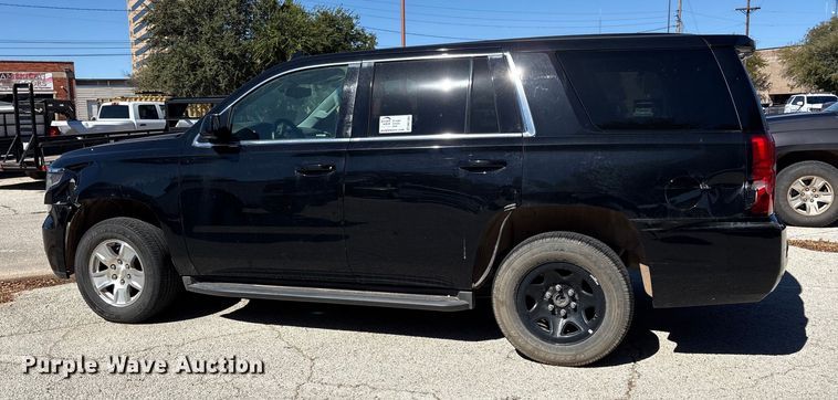 image for item DM1985 2016 Chevrolet Tahoe Police SUV
