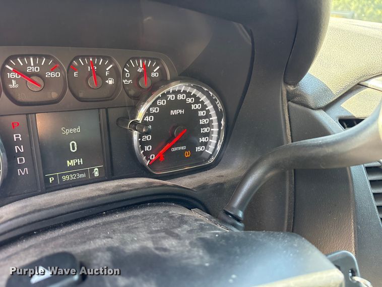 image for item DM1985 2016 Chevrolet Tahoe Police SUV