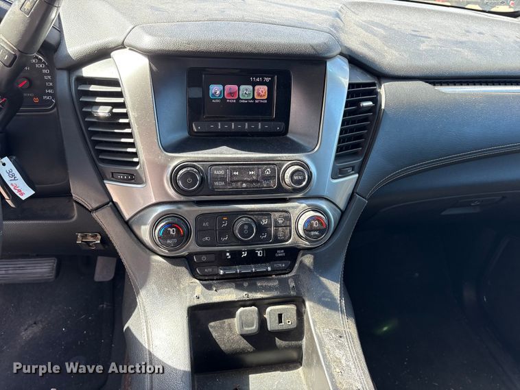 image for item DM1985 2016 Chevrolet Tahoe Police SUV