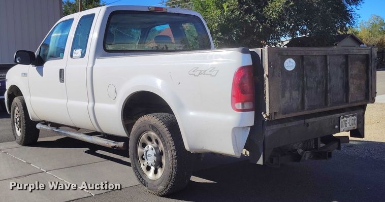 image for item DP5134 2006 Ford F250 Super Duty SuperCab pickup truck