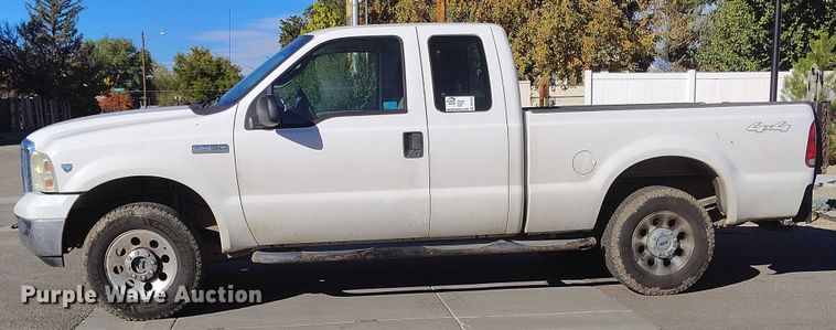 image for item DP5134 2006 Ford F250 Super Duty SuperCab pickup truck