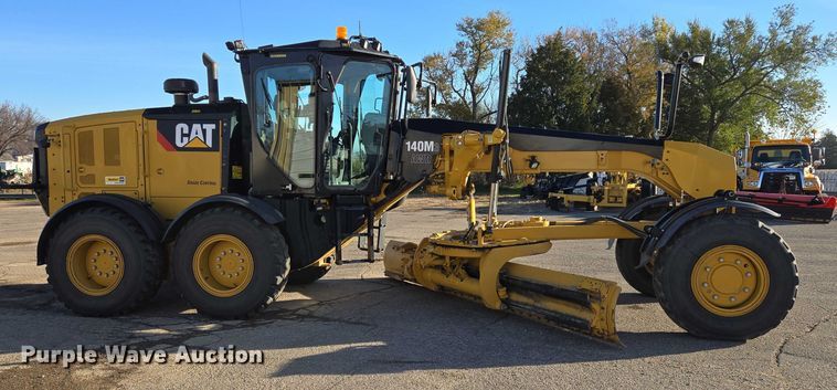 image for item DT4580 2015 Caterpillar 140M3 AWD motor grader