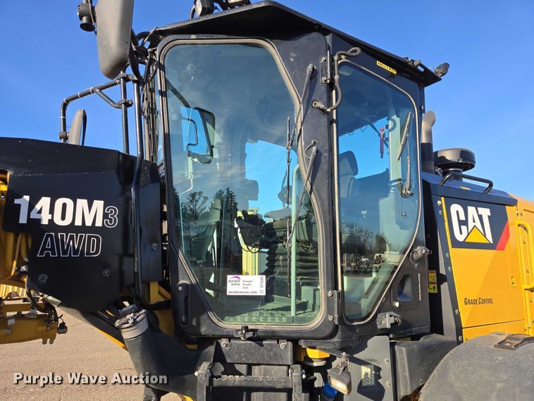 image for item DT4580 2015 Caterpillar 140M3 AWD motor grader