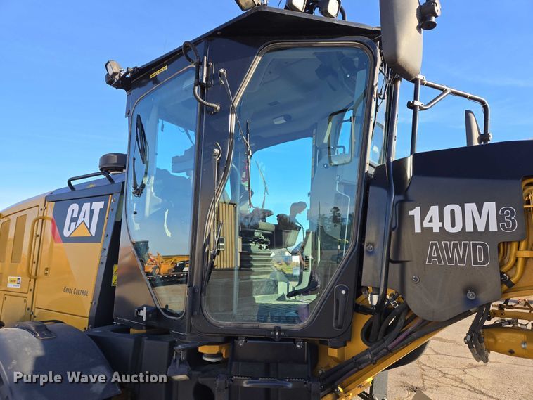 image for item DT4580 2015 Caterpillar 140M3 AWD motor grader