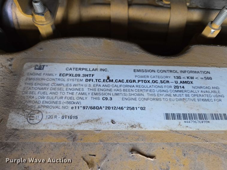 image for item DT4580 2015 Caterpillar 140M3 AWD motor grader