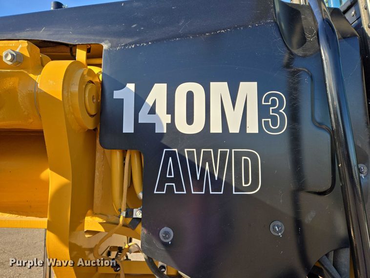image for item DT4580 2015 Caterpillar 140M3 AWD motor grader