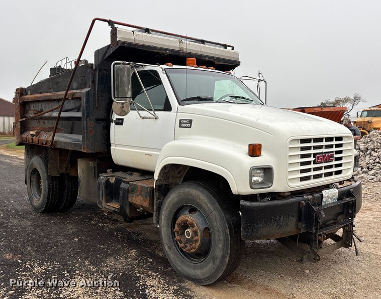 image for item DU1498 1998 GMC C7500 dump truck