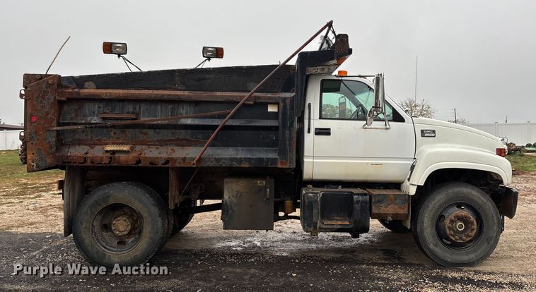 image for item DU1498 1998 GMC C7500 dump truck