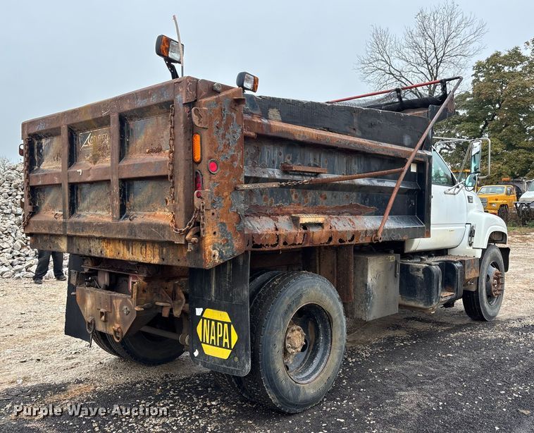 image for item DU1498 1998 GMC C7500 dump truck