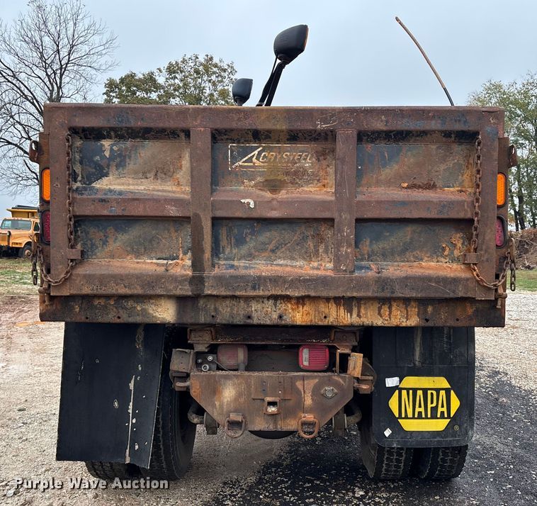 image for item DU1498 1998 GMC C7500 dump truck