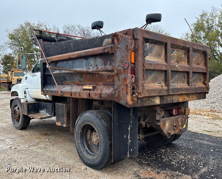 image for item DU1498 1998 GMC C7500 dump truck
